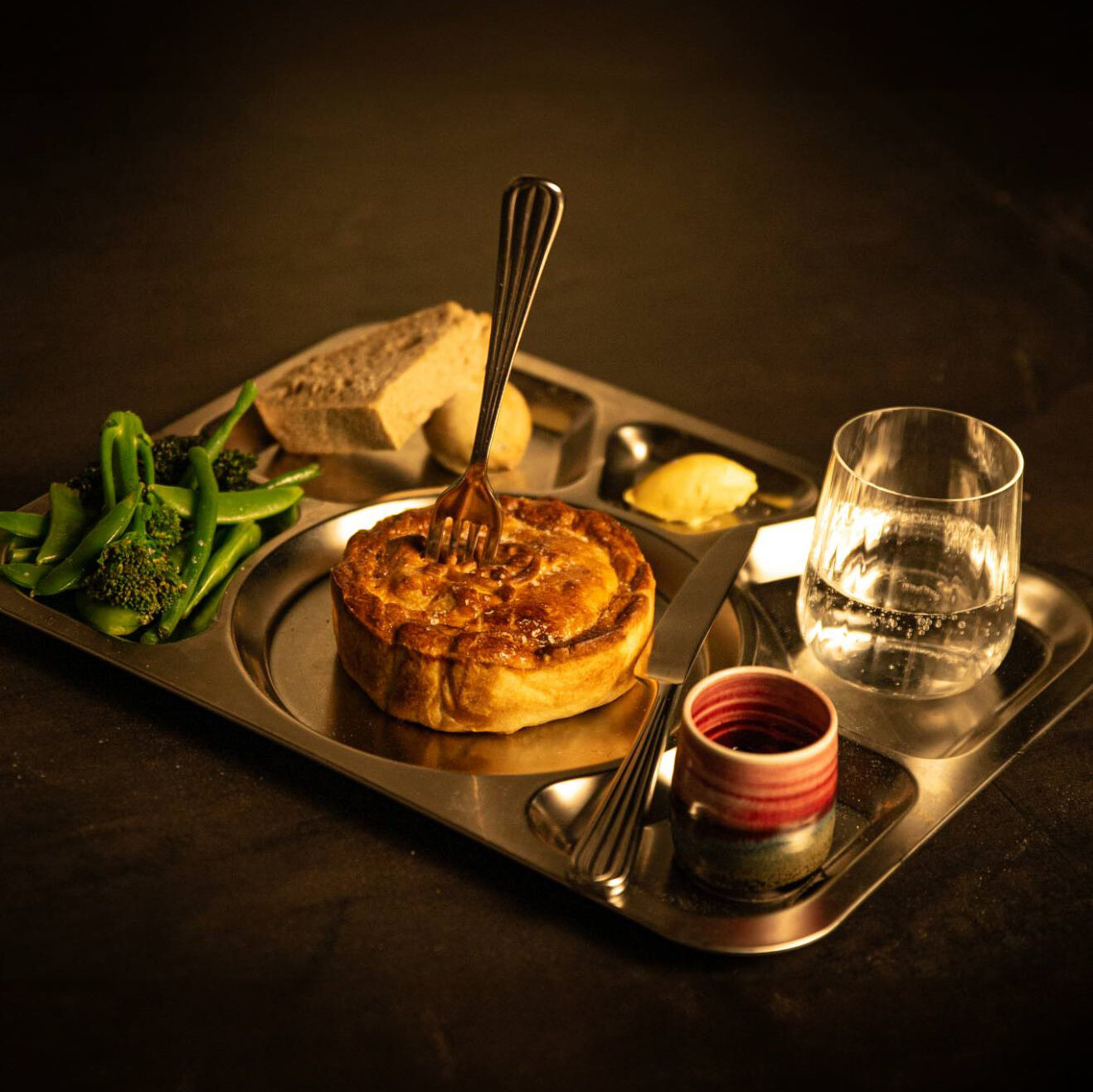 photo of breakfast tray